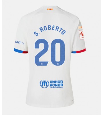 Barcelona Sergi Roberto #20 Replika Udebanetrøje 2023-24 Kortærmet